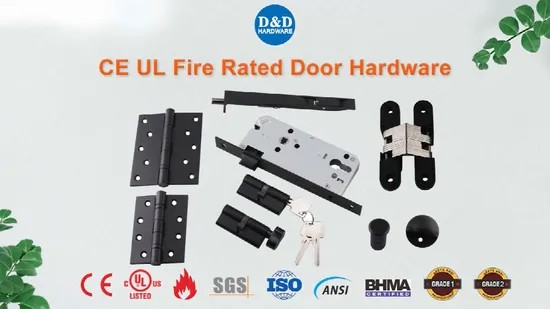 Metal Wood Door Knob Modern CE UL Fire Rated Furniture Fitting Commercial Lock Set Body Hinge Door Closer Cabinet Window Hardware Accessories