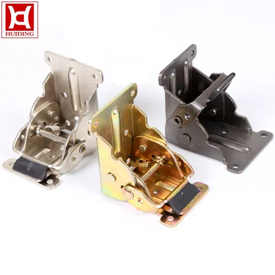 OEM Wholesale Zinc Plated Folding Table Leg Bracket Hinges