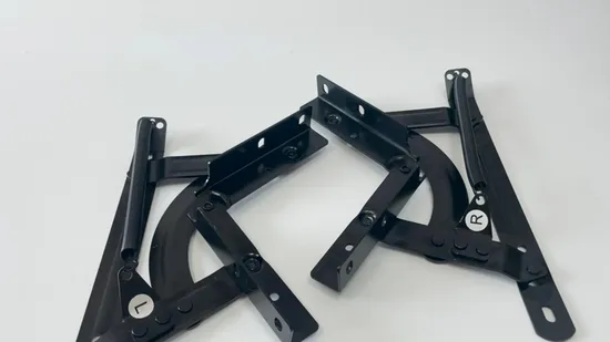 Sofa Couches Bed Adjustable Spring Mechanism Lifting Hinge Hardware Triple Click Hinge Hardware for Sofa Bed Furniture