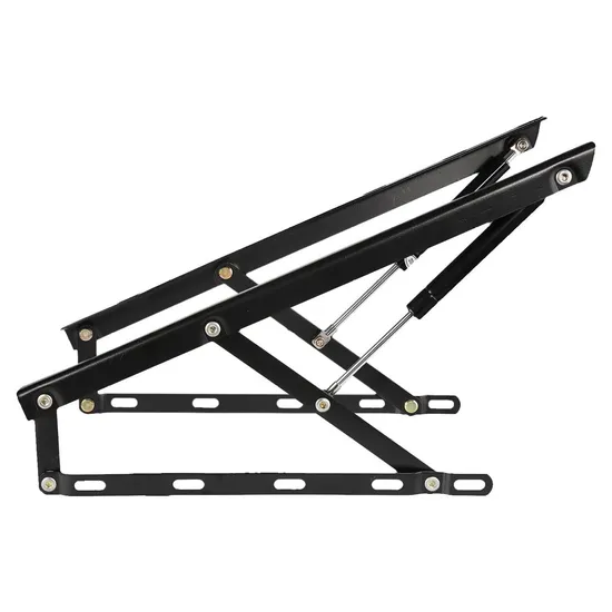 Customized Made Furniture Hinges Component Lid Stay Folding Bed Lift up Mechanism for Storage Bed