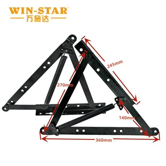Winstar Space Saving Furniture Hinge Storage Bed Fitting Bed Lift Mechanism 