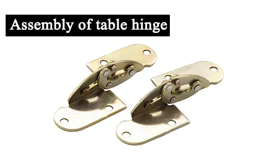 Zinc Plated Folding Function Furniture Hinge Be Used for Space Save Dining Table 